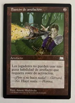 * Null Rod * Weatherlight Spanish Rare - Image 1