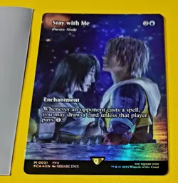 Stay with Me - Rhystic Study (Showcase) Final Fantasy: Foil NM Fresh Pull MTG🔥 - Image 4