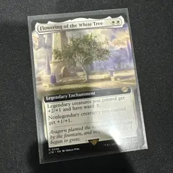 Flowering of the White Tree 0348 NM Pack Fresh Non-Foil Extended Art - Image 1