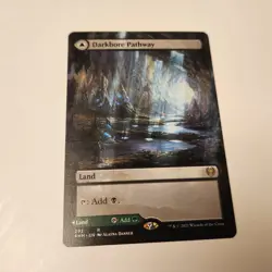 Darkbore Pathway Slitherbore MTG Borderless - Kaldheim #292 Magic the Gathering - Image 1