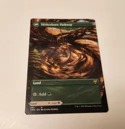 Darkbore Pathway Slitherbore MTG Borderless - Kaldheim #292 Magic the Gathering - Image 2
