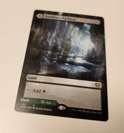 Darkbore Pathway Slitherbore MTG Borderless - Kaldheim #292 Magic the Gathering - Image 3