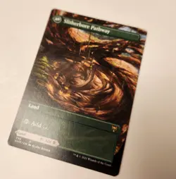 Darkbore Pathway Slitherbore MTG Borderless - Kaldheim #292 Magic the Gathering - Image 4