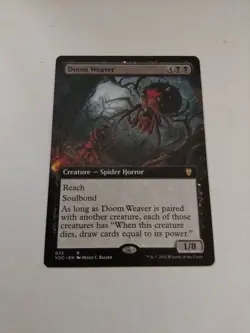 Doom Weaver (Extended Art) , Commander: Innistrad: Crimson Vow , MTG , NM - Image 1