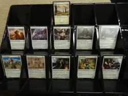 Magic the Gathering mono White Human Soldier Casual pauper deck - Image 1