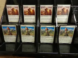 Magic the Gathering mono White Human Soldier Casual pauper deck - Image 2