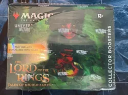 LORD OF THE RINGS: TALES OF MIDDLE EARTH Sealed Collector Box | MTG 195166205038 - Image 1