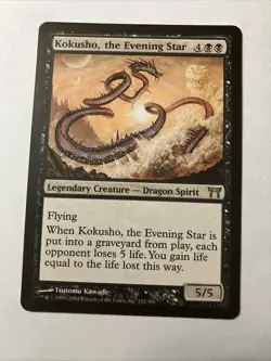 Kokusho, the Evening Star Champions of Kamigawa Regular - Image 1