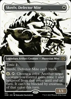 [1x] Skrelv, Defector Mite - Borderless Showcase Near Mint, English Phyrexia: Al - Image 1