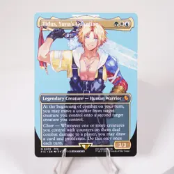 Tidus, Yuna's Guardian Borderless 205 Final Fantasy FIC MTG NM Regular See Video - Image 1