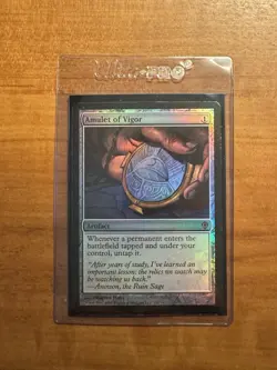 Amulet of Vigor (Foil) - Magic The Gathering: Worldwake - Image 1