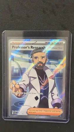Pokemon TCG - Professor's Research 241/198 (Professor Turo) Scarlet & Violet. - Image 1