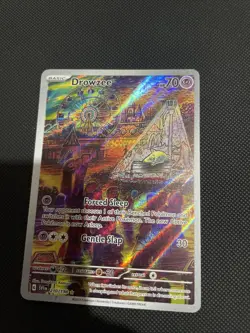 Pokemon TCG Drowzee 210/198 Scarlet and Violet Base full Art Illustration Rare - Image 1