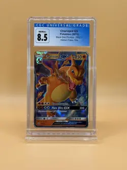 2019 Pokemon SM Black Star Promo Charizard GX SM211 Holo Promo CGC 8.5 - Image 1