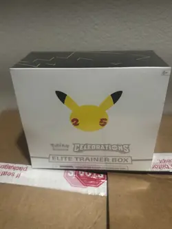 Pokemon TCG: 25th Anniversary Celebrations Elite Trainer Box **SMALL TEAR** - Image 3