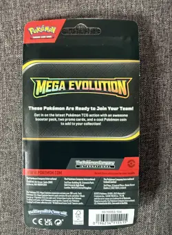 Pokemon TCG Mega Evolution Checklane Blister Pack Rockruff & Lycanroc Promo - Image 4