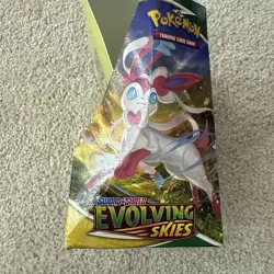 Pokemon evolving skies booster box EMPTY - Image 2