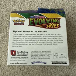 Pokemon evolving skies booster box EMPTY - Image 3