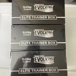 Pokemon TCG Sword & Shield Evolving Skies ETB NEW Sealed Elite Trainer Box - Image 2