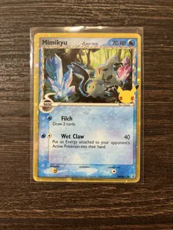 Pokemon TCG Mimikyu SWSH136/307 SWSH Black Star Promos Holo - Image 1