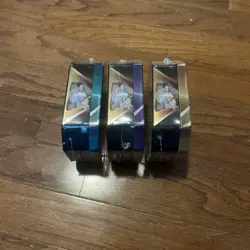 Pokemon TCG Triple Whammy Tin Set of Darkrai, Tyranitar & Slaking. Sealed - Image 4