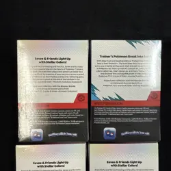 3x Pokemon Prismatic Evolutions & 1x Journey Together Booster Bundle Lot Sealed - Image 3