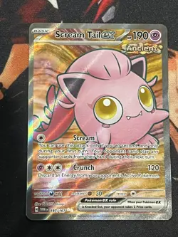 Scream Tail ex - 197/167 Ultra Rare Holo NM Pokemon SV06: Twilight Masquerade - Image 1