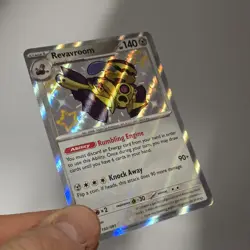 Revavroom 193/091 Shiny Rare Holo NM Pokemon TCG Scarlet Violet Paldean Fates - Image 5