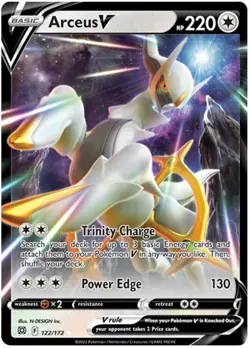 Pokemon Arceus V - 122/172 - Ultra Rare NM-Mint Brilliant Stars - Image 1