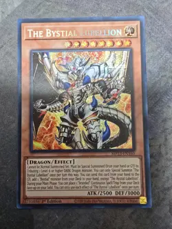 Yugioh The Bystial Lubellion MP23-EN160 Prismatic Secret Rare NM 1st Edition - Image 1