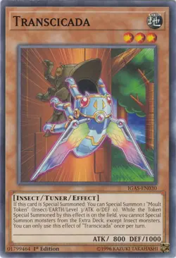 Transcicada - IGAS-EN030 - Common - 1st Edition - Lightly Played - Image 1