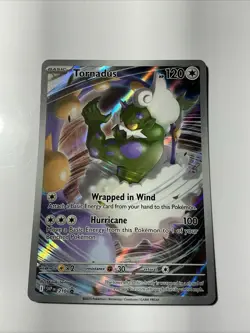 Tornadus 210 Sv: Scarlet & Violet Promo Cards Holo Pokemon TCG Full Art - Image 1
