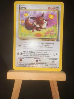 EEVEE - 51/64 Jungle Set - WotC NM /LP- Regular Rare - Pokemon TCG Card - Image 4