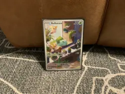 Pokemon TCG Bulbasaur Full Art Holo Stellar Crown 2024 143/142 Card - Image 1