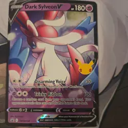 Dark Sylveon V SWSH134 SWSH: Sword & Shield Promo Cards Holo - Image 1