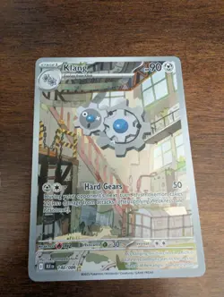 Klang 140/086 Pokemon SV Black Bolt Illustration Holo Card Near Mint Condition - Image 1