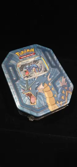 2016 Pokemon TCG Trading Card Gyarados XY Chest Tin ***Factory Sealed*** - Image 1