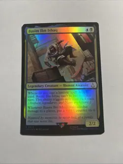 Basim Ibn Ishaq - Universes Beyond: Assassin's Creed MTG Foil Plus Bonus Card!!! - Image 1