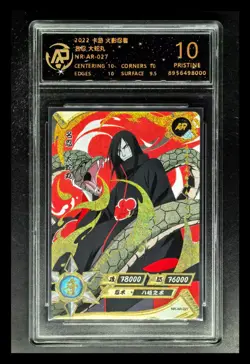 2022 KAYOU CCG cards NARUTO Orochimaru NR-AR-027 RPA 10 (SAME AS PSA 10) - Image 1