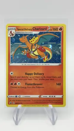 Pokemon Charizard - Special Delivery Charizard - SWSH075 - Promo Card - Holo TCG - Image 1