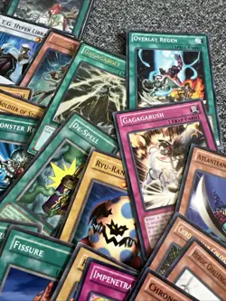 1996 Kazuki Yu-Gi-Oh Trading Cards Lot Of55 Conditions Vary - Heavily Played Mix - Image 5