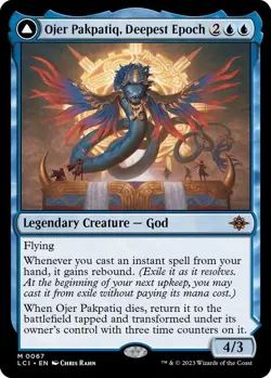Magic the Gathering-Ixalan-Ojer Pakpatiq, Deepest Epoch-#0067-M-god-LP-Legendary - Image 1