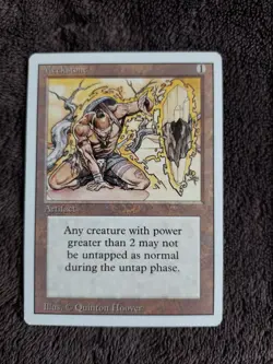 mtg lot Armageddon, Meekstone, Gaea's touch, Pit scorpion, blessing, water wurm - Image 3