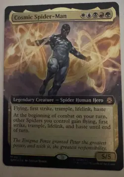 Cosmic Spider-Man (Extended Art) Marvel's Spider-Man Foil - Image 1