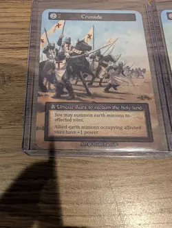 Crusade And Ji had Sorcery Contested Realm Alpha Non Foil 💥🤯 - Image 2