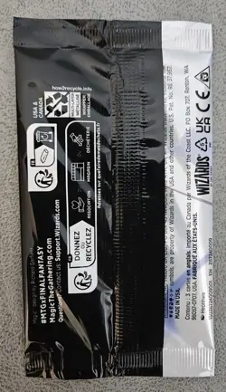 FINAL FANTASY - Collector Booster Sample Pack - FINAL FANTASY (FIN) Sealed - Image 2