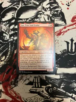 Gut True Soul Zealot Pre-built Commander Deck MTG Red/Black Deck - Image 2