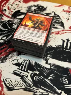 Gut True Soul Zealot Pre-built Commander Deck MTG Red/Black Deck - Image 3