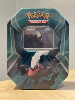 Pokemon TCG Darkeai Triple Whammy Collectors Tin Factory Sealed - Image 1