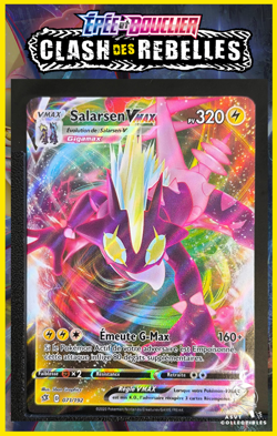 Carte Pokemon Salarsen VMAX 071/192 EB02 Clash Des Rebelles Epee Bouclier FR - Image 1